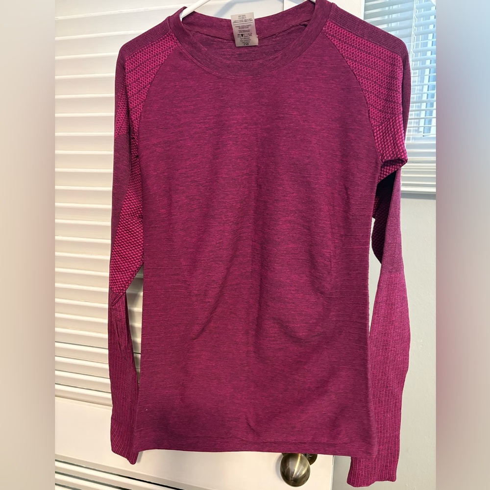 Ladies Climawear midweight active top L